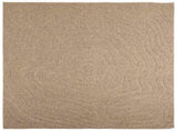 Area Rugs Moire Square AGIRA Natural 240 x 240 cm Polyester 42022543