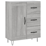 Highboard Grey Sonoma 69.5x34x180 cm Engineered Wood 3190019