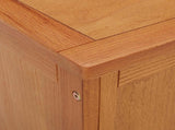 Storage Box with Storage 50 x 45 x 45 cm Solid Oak Wood 42000873