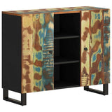 Sideboard with 2 Doors 90x33x75 cm Solid Wood Reclaimed 352927