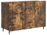 Sideboard Smoked Oak 89 x 34.5 x 82 cm Engineered Wood 894420