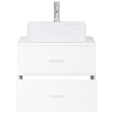 Bathroom Furniture Set White Engineered Wood 3404382