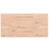 Bathroom Countertop 100x50x4 cm Solid Wood Beech 355992