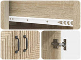 Cabinet Set 2 pcs Sonoma Oak 66 x 34.5 x 89.5 cm 3416657