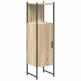 Bathroom Furniture Set with Shelf 3 pcs Brown Engineered wood 3345148