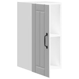 Kitchen Wall Cabinet Lucca White Engineered Wood 853777