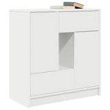 Sideboard with Drawers and Doors White 70.5x34x74.5 cm 861841