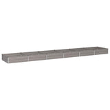 Raised Garden Bed Rusty 480 x 80 x 24 cm corton 8006523