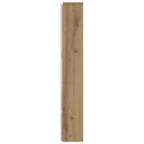 Headboard Cabinet with Shelf Artisan oak 180 x 17 x 104.5 cm 879634