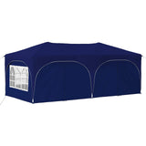 Pop-up Party Tent 575 x 288 x 245 cm Blue Oxford Fabric 42019901