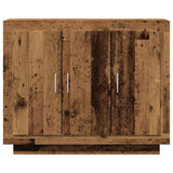 Sideboard Old Wood 92x35x75 cm Engineered Wood 856864