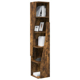 Corner Cabinet 27.5x27x140cm Engineered Wood Smoked Oak 889870