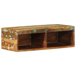ZNTS Wall-mounted TV Cabinet 60x30x19 cm Solid Wood Reclaimed 4017474