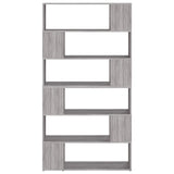 Book Cabinet/Room Divider Grey Sonoma 100x24x188 cm 3187604