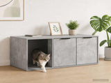 Cat Crate Furniture Concrete Grey 100 x 49 x 45 cm 8014754