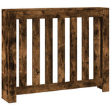 Radiator Cover Smoked Oak 104x20x82 cm Engineered Wood 852739