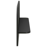 Wall Shelf 2 pcs Black 80.5 x 13.5 x 37.5 cm Engineered Wood 8014951