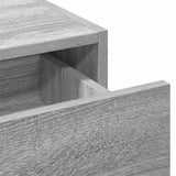 Dressing Table with Drawer Grey 60 x 40 x 70 cm Engineered Wood 865195