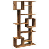 Book Cabinet Old Wood 92x29x188 cm Engineered Wood 3310323