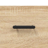 Highboard Sonoma Oak 69.5x34x180 cm Engineered Wood 3198540