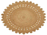 Area Rugs Natural 180 cm Jute 42010818
