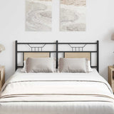 Replace Headboard Sonoma Oak 140 cm Engineered Wood and Steel 4106825