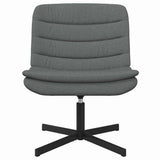 Swivel Chair Dark Grey 63 x 75 x 76 cm Fabric 42007351