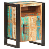 ZNTS Bedside Cabinet 40x35x55 cm Solid Reclaimed Wood 321568