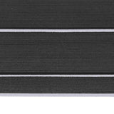Boat Mat Striped Dark Grey with White 240 x 90 x 0.5 cm EVA 42008465