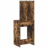 Dressing Table Smoked Oak 50 x 41 x 135 cm Engineered Wood 865041