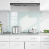 Kitchen Backsplash Milk 100 x 60 cm Tempered Glass 42018019