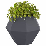 Planter Anthracite 75 x 75 x 60 cm Steel 884042