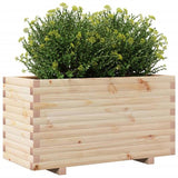 Garden Planter 90x40x49.5 cm Solid Wood Pine 847373