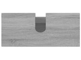 Bathroom Vanity Unit Grey Sonoma 60 x 35 x 60 cm 889411