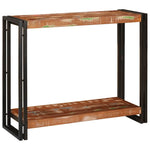 Console Table Multicolour 90 x 33 x 75 cm Solid reclaimed wood 4104738