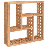Wall Shelf 49x15x49 cm Solid Wood Walnut 350369
