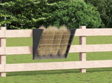 Hanging Hay Feeder Black 61 x 33 x 66 cm Cold-Rolled Steel 874633