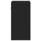 Hanging Cabinet Black 60 x 20 x 40 cm Engineered Wood 891375