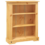 3-Tier Bookcase Mexican Pine Corona Range 80x29x100 cm 243745