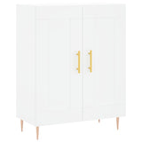 Highboard White 69.5x34x180 cm Engineered Wood 3195779