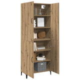 Highboard 2 pcs Artisan Oak Engineered Wood 3394570
