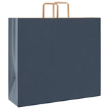 Paper Bags 50 pcs with Handles Blue 54x15x49 cm 4101920