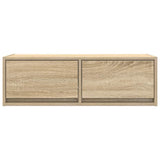 TV Cabinet Sonoma Oak 80x31x25.5 cm Engineered Wood 861512
