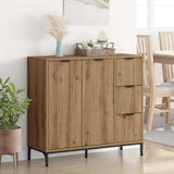 Sideboard Artisan Oak 89.5 x 33 x 82 cm Engineered Wood 883463