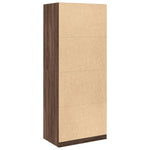 Wardrobe Brown Oak 80x50x200 cm Engineered Wood 3307762
