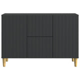 Sideboard with Drawer Black 89 x 34.5 x 60 cm Engineered Wood 894656
