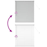 Venetian Blinds Height Adjustable Silver 130 x 120 cm Aluminium 42005901