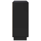 Sideboard Black 85.5 x 31 x 75 cm Engineered Wood 8011541