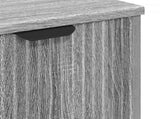 Bathroom Sink Cabinet with Door Grey Sonoma 60.5 x 33.5 x 61 cm 883420