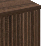 Coffee Table Brown Oak 90 x 49 x 46 cm Engineered Wood 883451